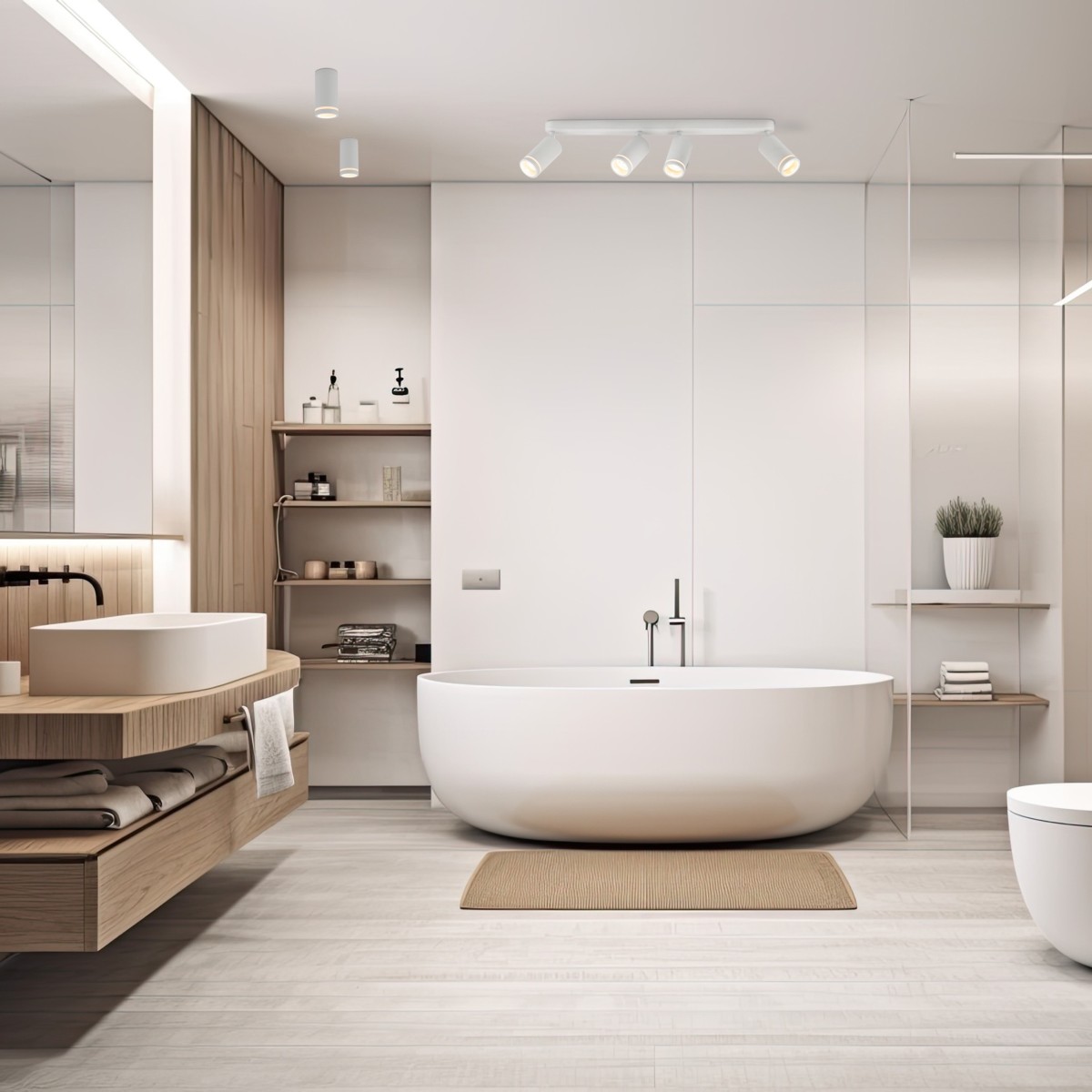 Lampa sufitowa TK-Lighting JET TKL6917  Lampa ścienna kolor - biały styl Nowoczesny  Loftowy