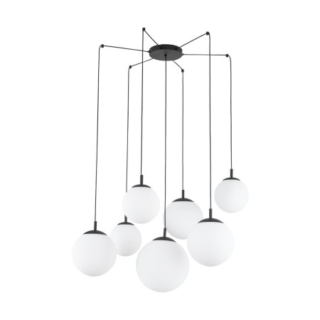 Lampa wisząca TK-Lighting ESME TKL4794  Lampa sufitowa kolor - czarny - biały styl Nowoczesny  Glamour
