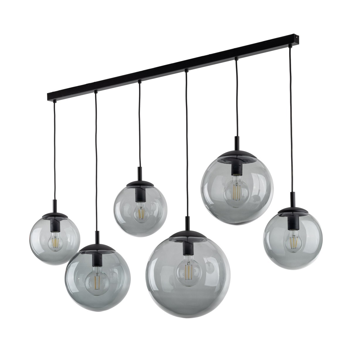 Lampa wisząca TK-Lighting ESME TKL5383  Lampa sufitowa kolor - czarny - grafitowy styl Nowoczesny  Industrialny
