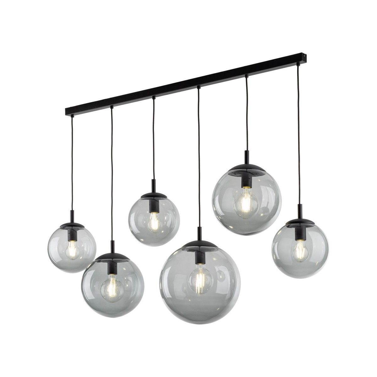 Lampa wisząca TK-Lighting ESME TKL5383  Lampa sufitowa kolor - czarny - grafitowy styl Nowoczesny  Industrialny