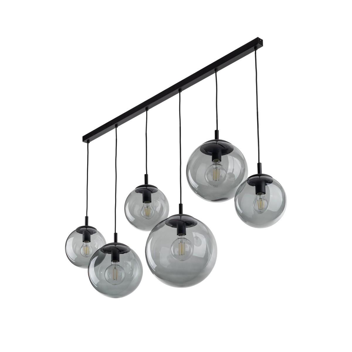 Lampa wisząca TK-Lighting ESME TKL5383  Lampa sufitowa kolor - czarny - grafitowy styl Nowoczesny  Industrialny