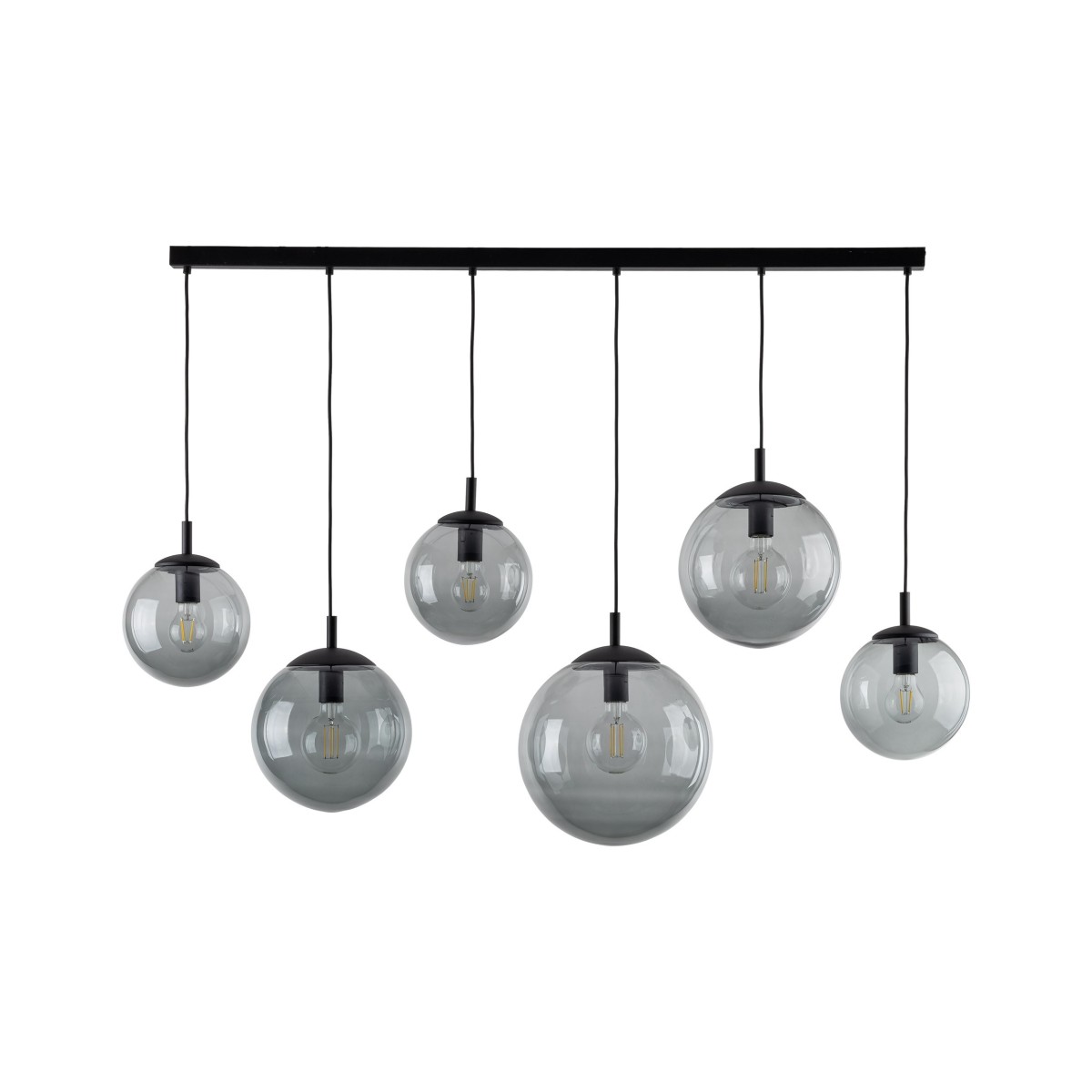 Lampa wisząca TK-Lighting ESME TKL5383  Lampa sufitowa kolor - czarny - grafitowy styl Nowoczesny  Industrialny