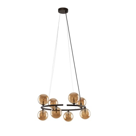 Lampa wisząca TK-Lighting ANABELLE TKL6572  Lampa sufitowa kolor - brązowy - bursztynowy styl Nowoczesny  Loftowy
