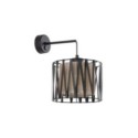 Lampa ścienna TK-Lighting HARMONY TKL5950  Kinkiet kolor - czarny - juta styl Nowoczesny  Klasyczny