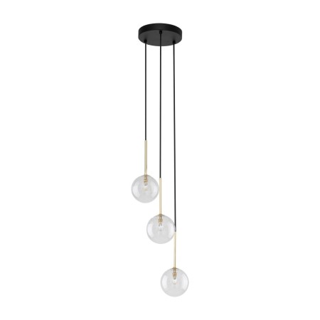 Lampa wisząca TK-Lighting NILOS TKL5942  Lampa sufitowa kolor - złoty - czarny styl Nowoczesny  Glamour