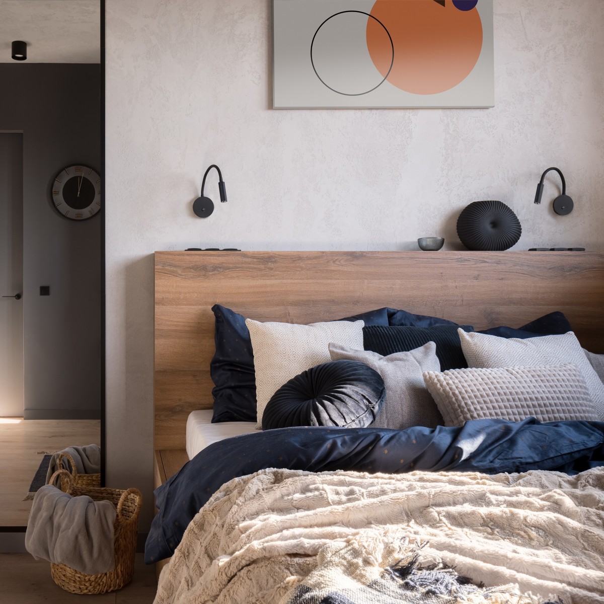 Lampa ścienna TK-Lighting LAGOS TKL5922  Kinkiet kolor - czarny styl Nowoczesny  Loftowy