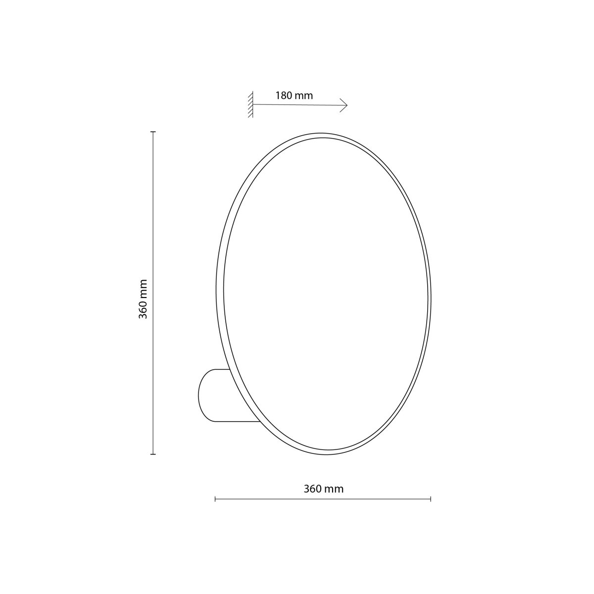 Lampa ścienna TK-Lighting PULSE TKL4814  Kinkiet kolor - biały - sosna styl Nowoczesny  Boho