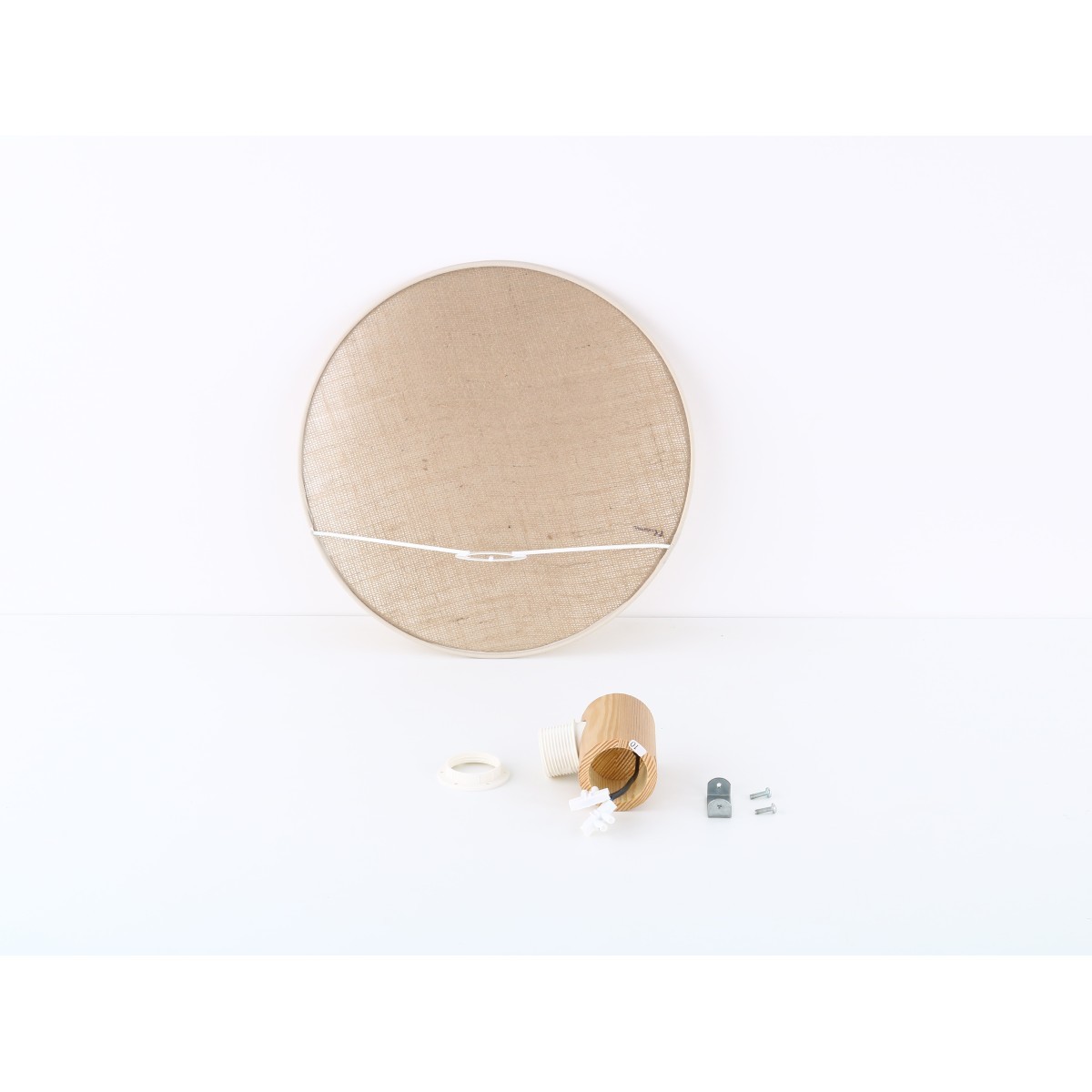 Lampa ścienna TK-Lighting PULSE TKL4814  Kinkiet kolor - biały - sosna styl Nowoczesny  Boho