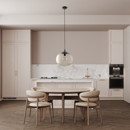 Lampa wisząca TK-Lighting VIBE TKL4703  Lampa sufitowa kolor - czarny - topaz styl Loftowy  Klasyczny