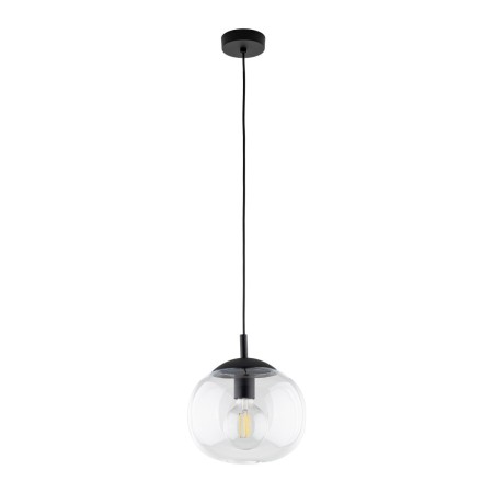 Lampa wisząca TK-Lighting VIBE TKL4816  Lampa sufitowa kolor - czarny - transparentny styl Nowoczesny  Klasyczny