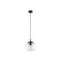 Lampa wisząca TK-Lighting VIBE TKL4816  Lampa sufitowa kolor - czarny - transparentny styl Nowoczesny  Klasyczny