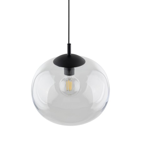 Lampa wisząca TK-Lighting VIBE TKL4817  Lampa sufitowa kolor - czarny - transparentny styl Loftowy  Klasyczny