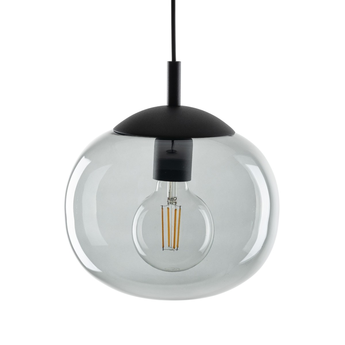 Lampa wisząca TK-Lighting VIBE TKL4972  Lampa sufitowa kolor - czarny - grafitowy styl Nowoczesny  Loftowy