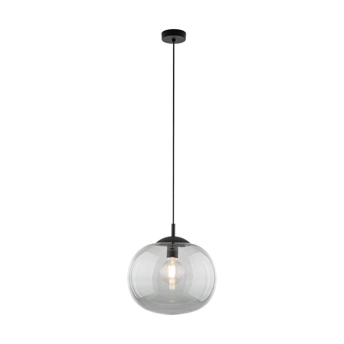 Lampa wisząca TK-Lighting VIBE TKL4972  Lampa sufitowa kolor - czarny - grafitowy styl Nowoczesny  Loftowy