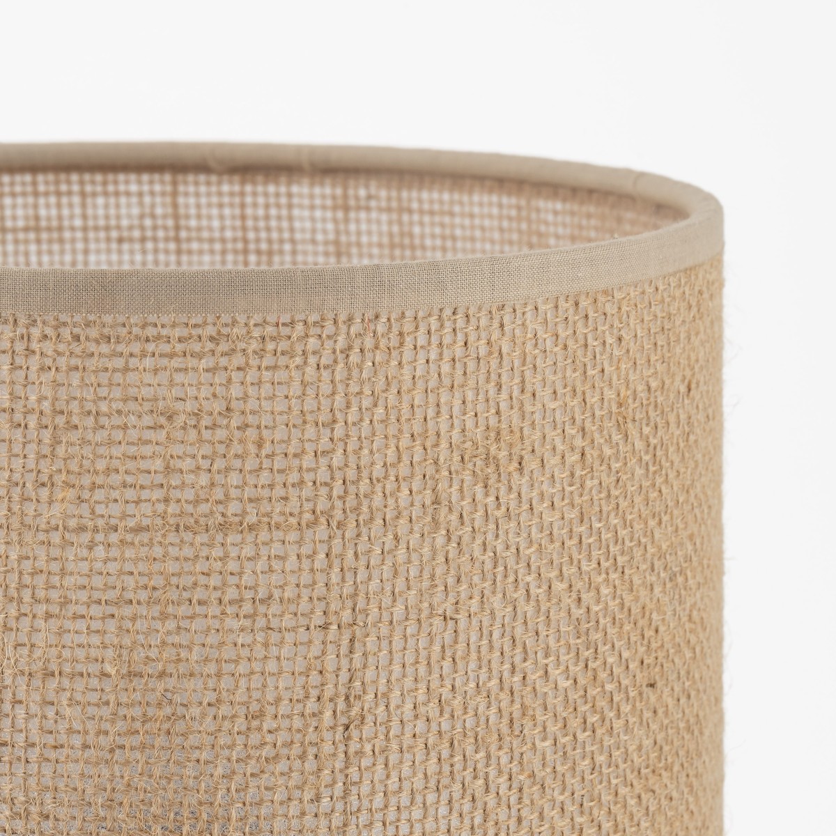 Lampka nocna TK-Lighting JUTA TKL5552 kolor - czarny - juta styl Klasyczny  Boho