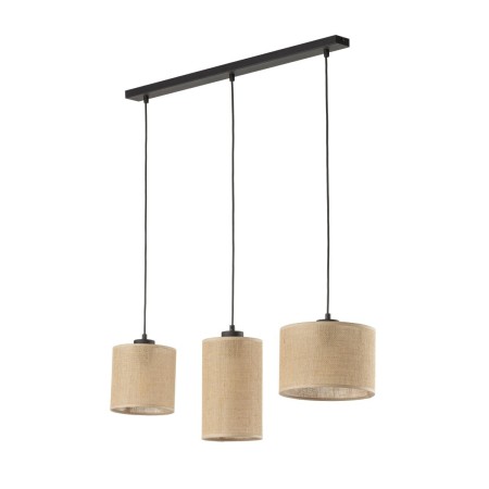 Lampa wisząca TK-Lighting JUTA TKL4954  Lampa sufitowa kolor - czarny - juta styl Nowoczesny  Boho