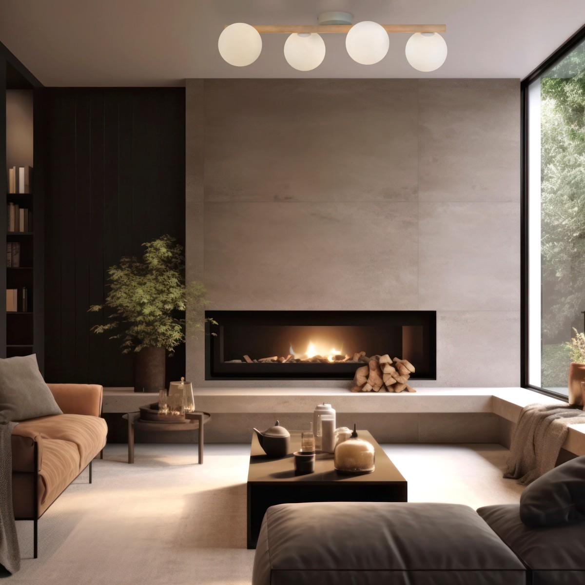 Lampa sufitowa TK-Lighting ESTERA TKL5769  Lampa ścienna kolor - biały - sosna styl Nowoczesny  Skandynawski