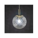 Lampa wisząca TK-Lighting CADIX TKL759 kolor - złoty - transparentny styl Nowoczesny  Glamour