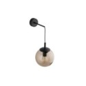 Lampa ścienna TK-Lighting ESME TKL5389  Kinkiet kolor - czarny - brązowy styl Nowoczesny  Glamour