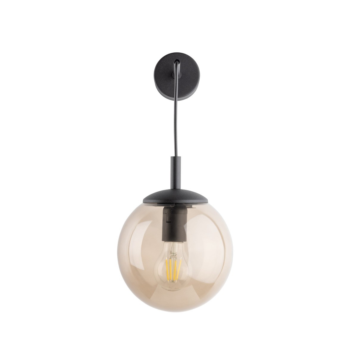Lampa ścienna TK-Lighting ESME TKL5389  Kinkiet kolor - czarny - brązowy styl Nowoczesny  Glamour