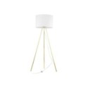 Lampa podłogowa TK-Lighting UMBERTO TKL6637 kolor - złoty - biały styl Nowoczesny  Glamour