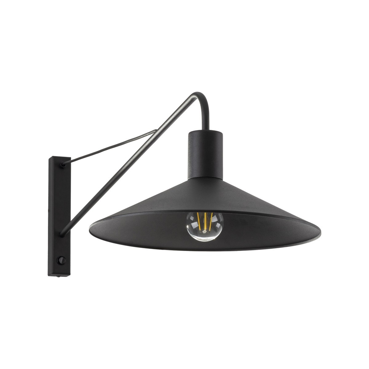 Lampa ścienna TK-Lighting JUMP TKL6638  Kinkiet kolor - czarny styl Nowoczesny  Loftowy