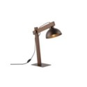 Lampka nocna TK-Lighting OSLO TKL5788 kolor - brązowy - orzech styl Nowoczesny  Loftowy
