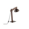 Lampka nocna TK-Lighting OSLO TKL5788 kolor - brązowy - orzech styl Nowoczesny  Loftowy