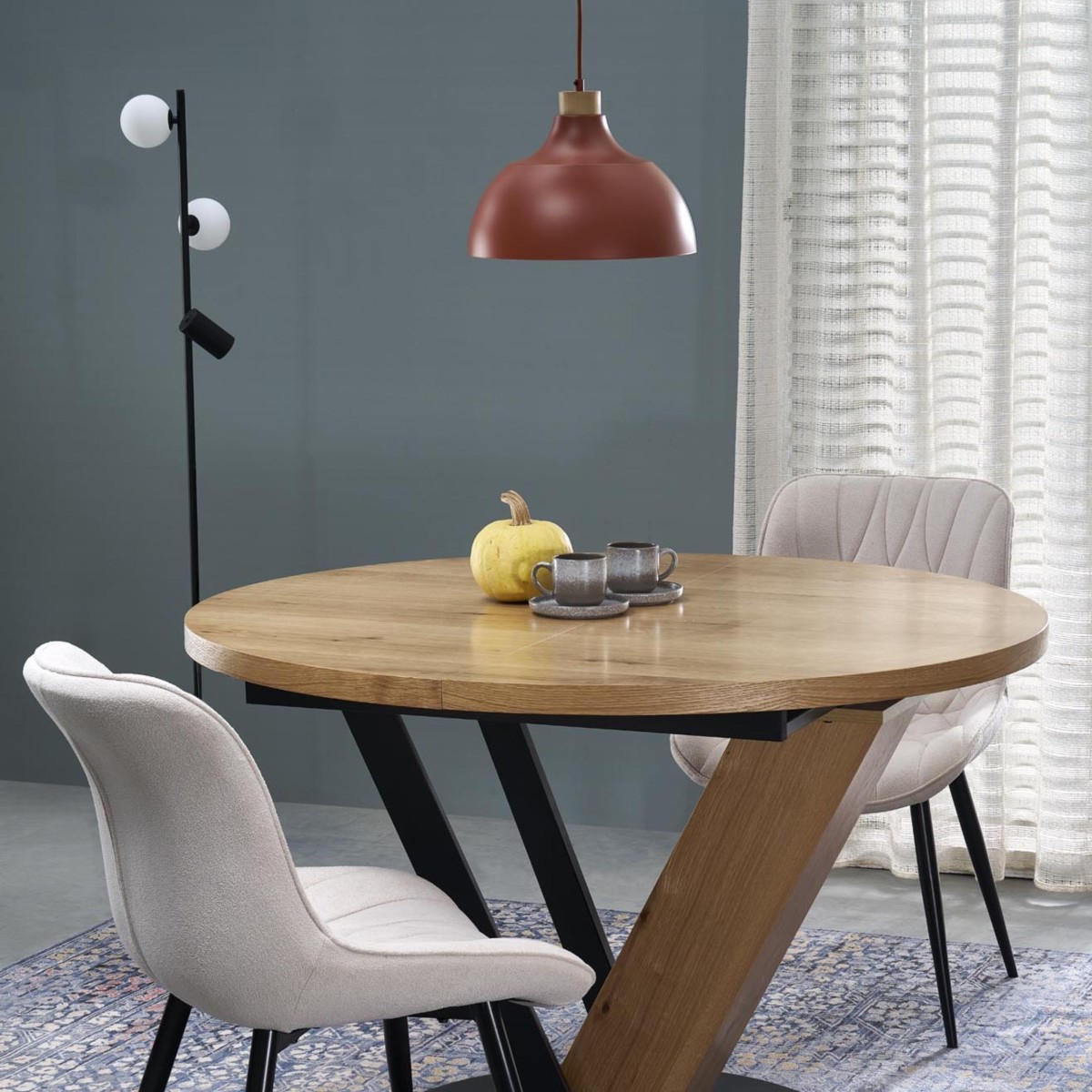 Lampa wisząca TK-Lighting CAP TKL6927  Lampa sufitowa kolor - sosna styl Nowoczesny  Rustykalny