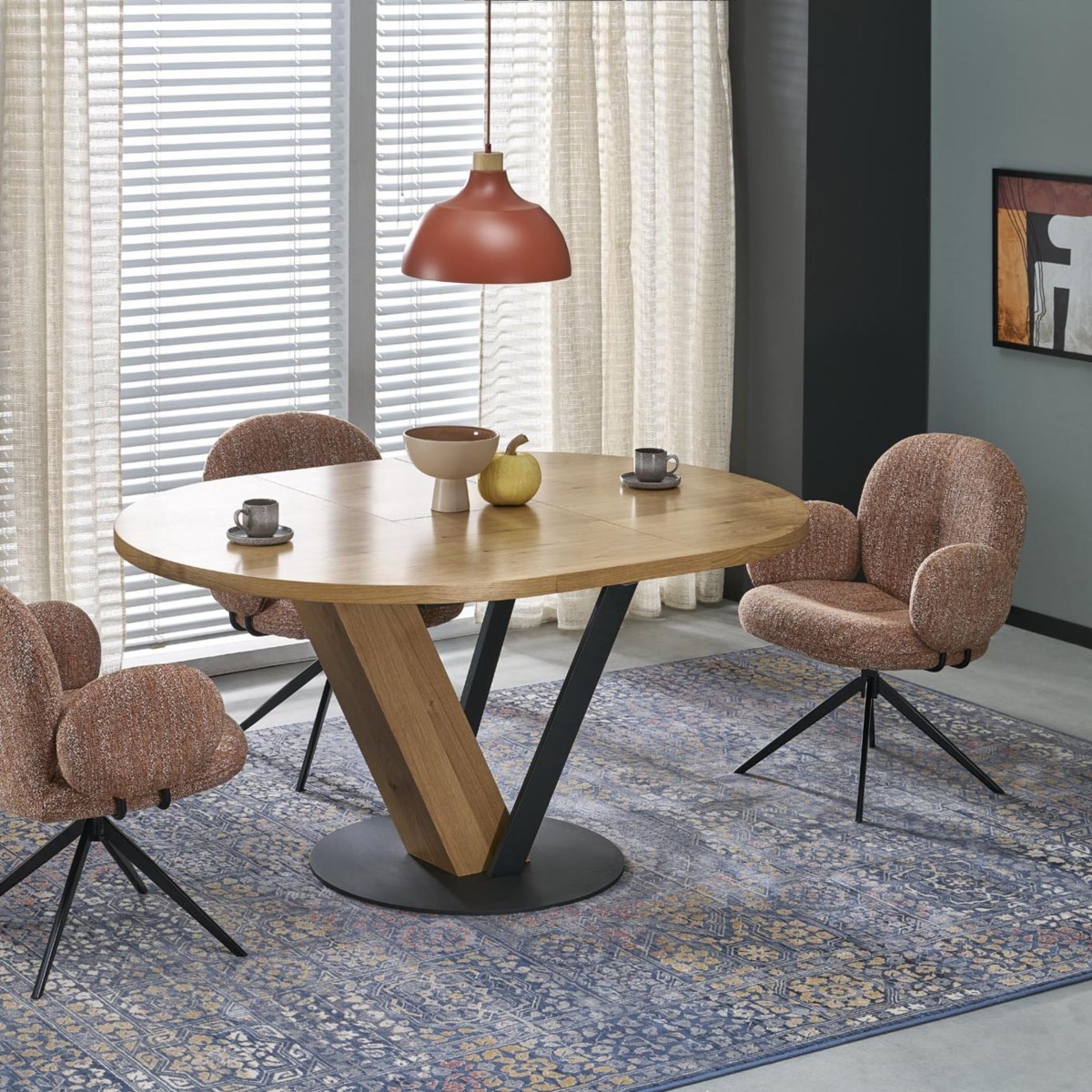 Lampa wisząca TK-Lighting CAP TKL6927  Lampa sufitowa kolor - sosna styl Nowoczesny  Rustykalny