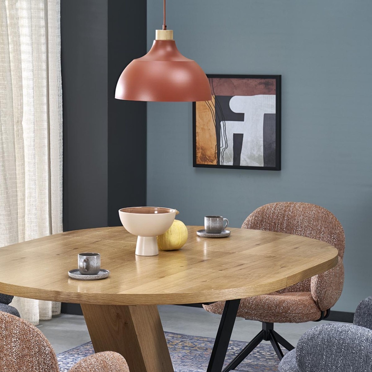 Lampa wisząca TK-Lighting CAP TKL6927  Lampa sufitowa kolor - sosna styl Nowoczesny  Rustykalny