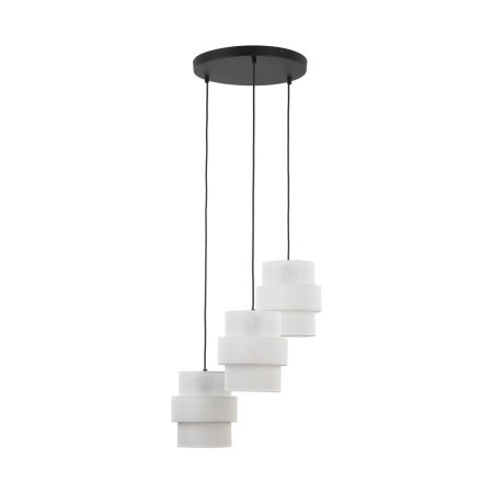 Lampa wisząca TK-Lighting CALISTO TKL6018 kolor - czarny - biały styl Nowoczesny  Loftowy