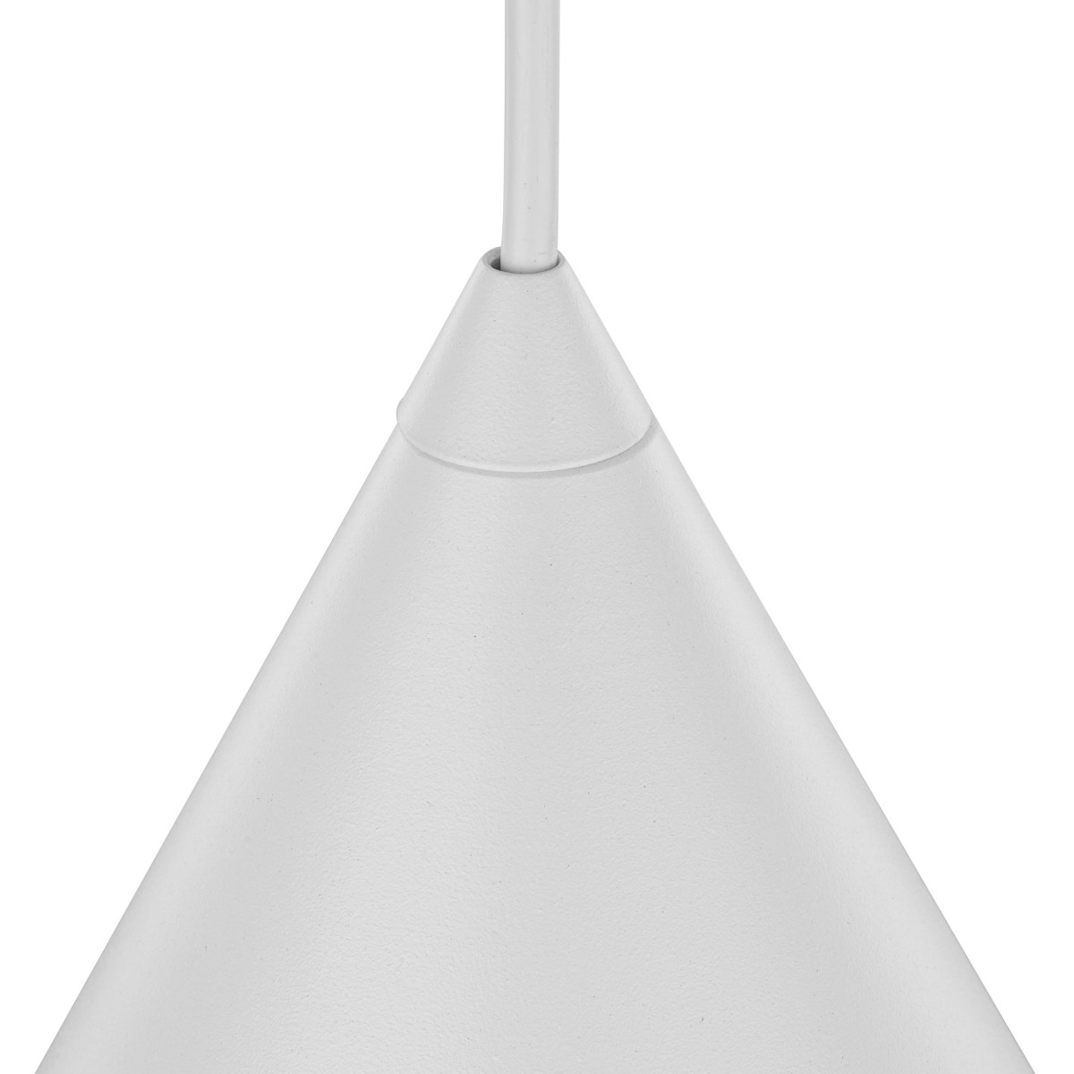 Lampa wisząca TK-Lighting CONO TKL10007  Lampa sufitowa kolor - biały styl Nowoczesny  Loftowy