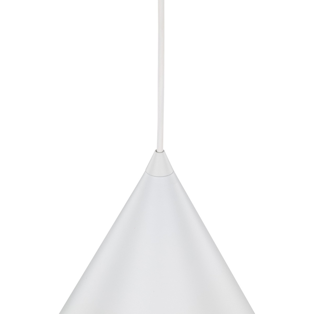 Lampa wisząca TK-Lighting CONO TKL10008  Lampa sufitowa kolor - biały styl Nowoczesny  Loftowy