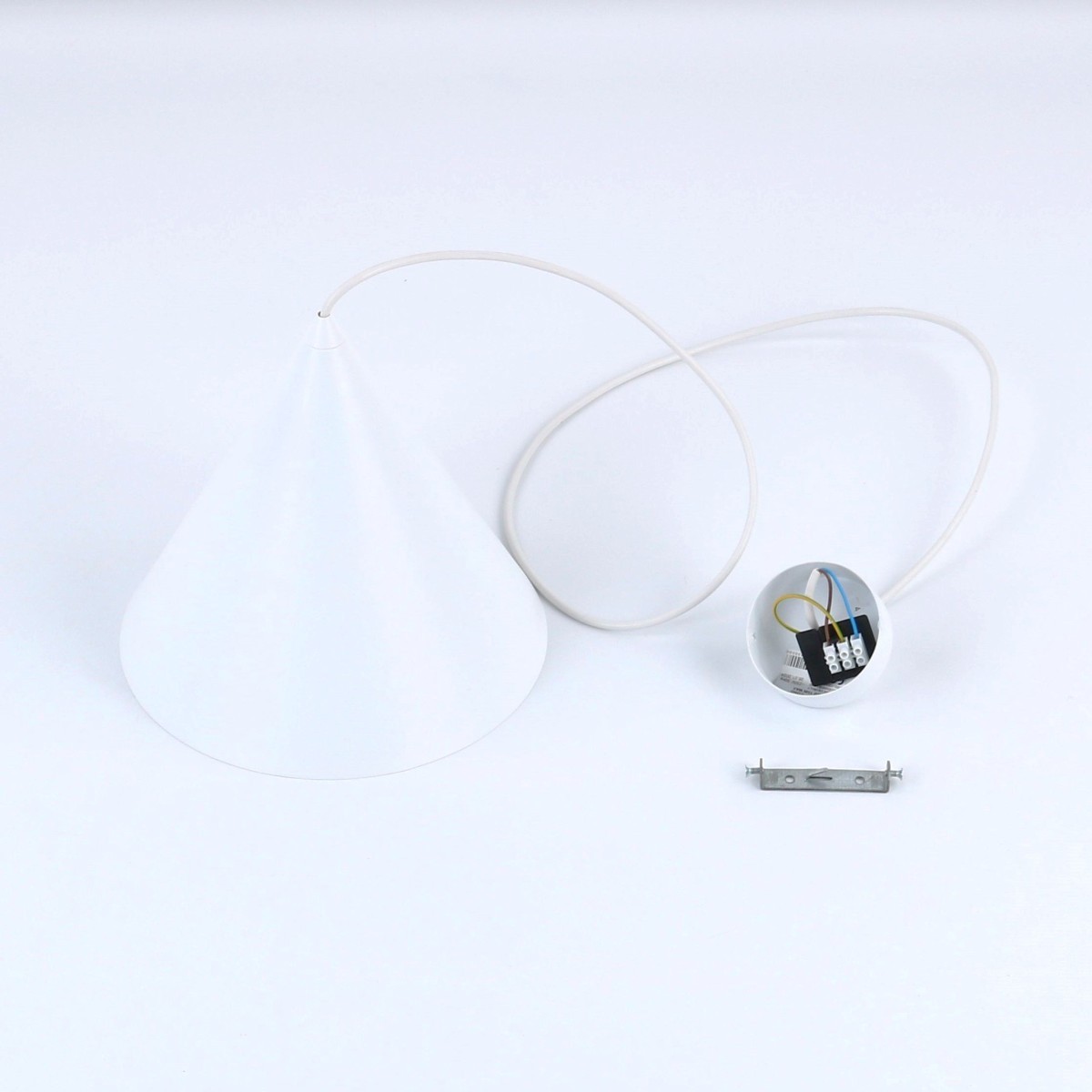 Lampa wisząca TK-Lighting CONO TKL10008  Lampa sufitowa kolor - biały styl Nowoczesny  Loftowy