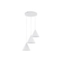 Lampa wisząca TK-Lighting CONO TKL10012  Lampa sufitowa kolor - biały styl Nowoczesny  Rustykalny