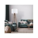 Lampa podłogowa TK-Lighting GRAND TKL16003 kolor - orzech - biały styl Nowoczesny  Boho