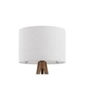 Lampa podłogowa TK-Lighting GRAND TKL16004 kolor - orzech - len styl Nowoczesny  Boho