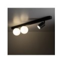 Lampa sufitowa TK-Lighting VOX TKL10001 kolor - czarny - biały styl Nowoczesny  Loftowy