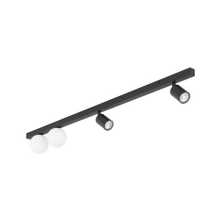 Lampa sufitowa TK-Lighting VOX TKL10002 kolor - czarny - biały styl Nowoczesny  Loftowy