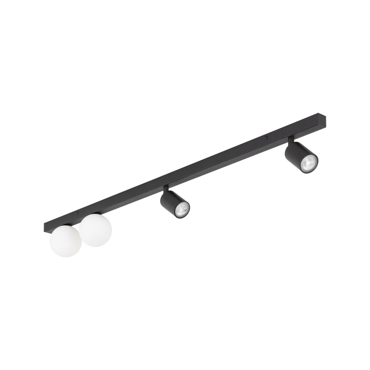 Lampa sufitowa TK-Lighting VOX TKL10002 kolor - czarny - biały styl Nowoczesny  Loftowy