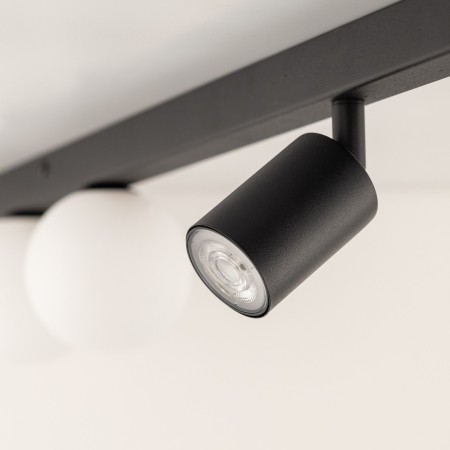 Lampa sufitowa TK-Lighting VOX TKL10002 kolor - czarny - biały styl Nowoczesny  Loftowy