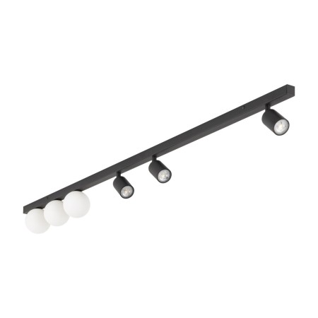 Lampa sufitowa TK-Lighting VOX TKL10003 kolor - czarny - biały styl Nowoczesny  Loftowy