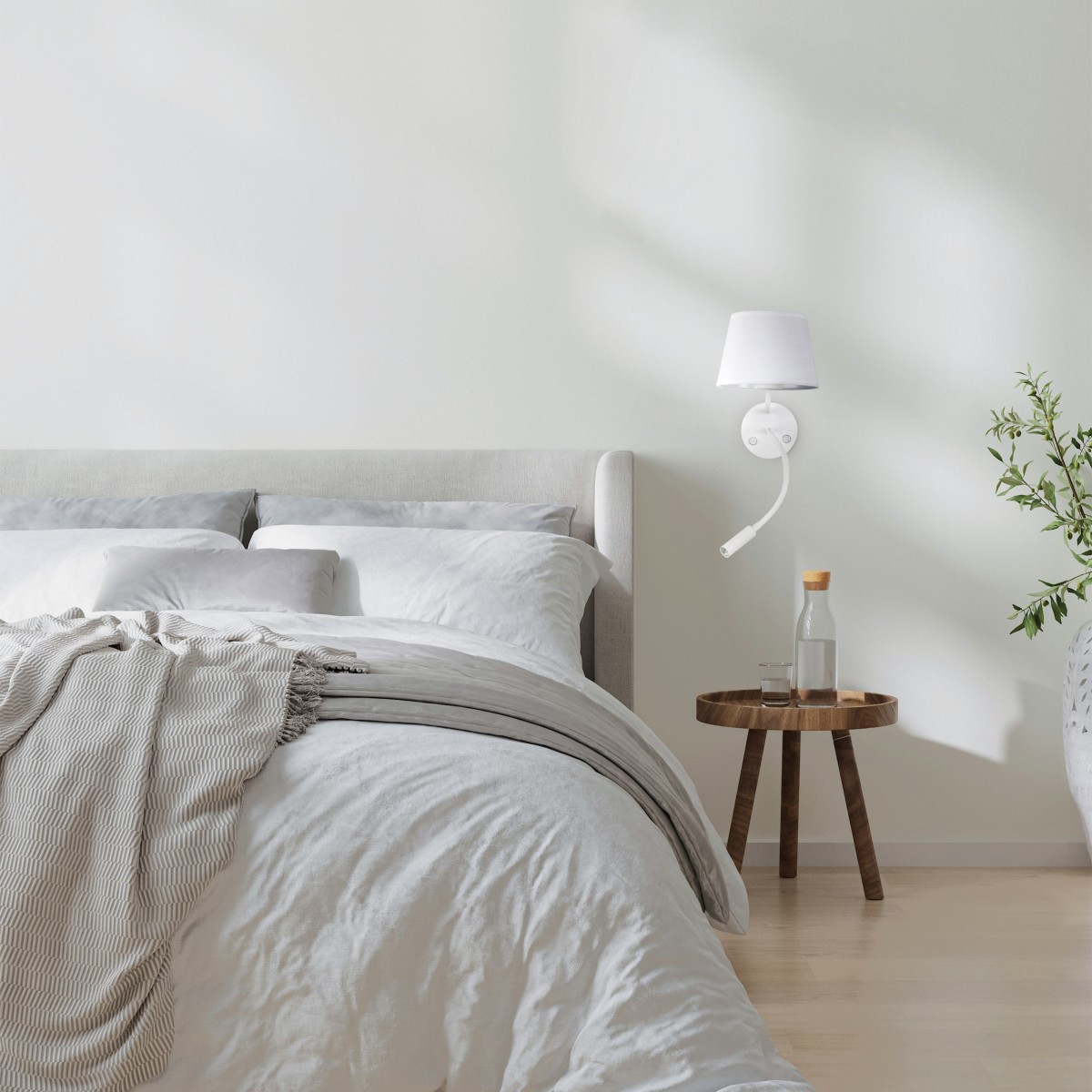 Kinkiet TK-Lighting MAJA TKL10080 kolor - biały styl Nowoczesny  Loftowy