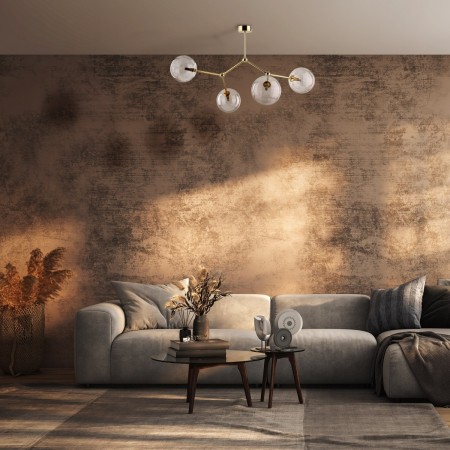 Lampa sufitowa TK-Lighting FAIRY TKL10070 kolor - złoty - transparentny styl Nowoczesny  Klasyczny