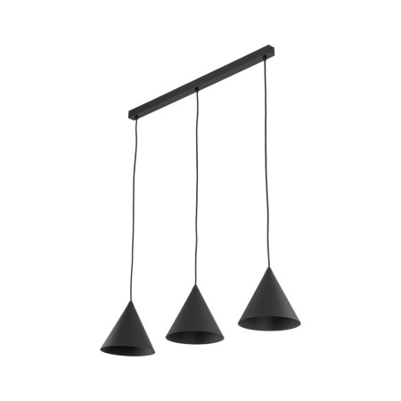 Lampa wisząca TK-Lighting CONO TKL10068  Lampa sufitowa kolor - czarny styl Nowoczesny  Loftowy