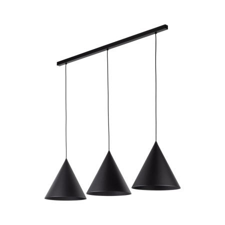 Lampa wisząca TK-Lighting CONO TKL10060  Lampa sufitowa kolor - czarny styl Nowoczesny  Loftowy