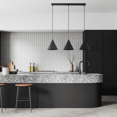 Lampa wisząca TK-Lighting CONO TKL10060  Lampa sufitowa kolor - czarny styl Nowoczesny  Loftowy