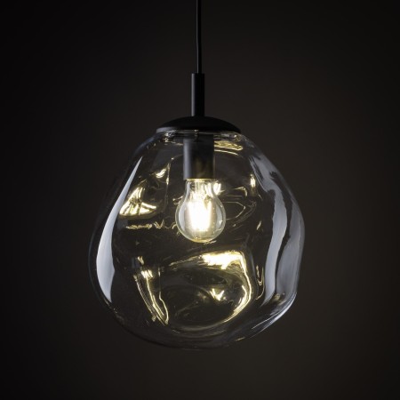Lampa wisząca TK-Lighting SOL TKL10082  Lampa sufitowa kolor - czarny - transparentny styl Nowoczesny  Loftowy