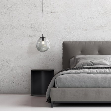 Lampa wisząca TK-Lighting SOL TKL10084  Lampa sufitowa kolor - czarny - grafitowy styl Nowoczesny  Loftowy